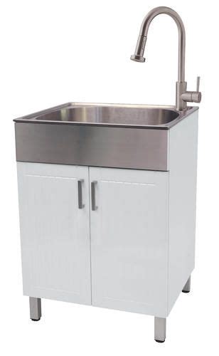 tuscany stainless steel utility sink cabinet kit|Tuscany at Menards®.